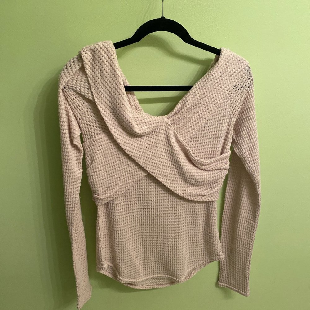Free People Knit Off the Shoulder Sweater